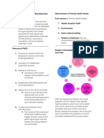 Formulating A Family Nursing Care Plan