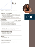 CV. Ana Mendes - HR Business Parntner