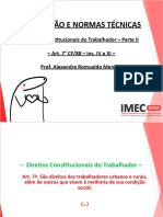 Slide 05 TST II Leg Normas Tec Noite Direitos Constitucionais Trabalhador Parte 02