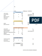 Ejercicio de Formulas