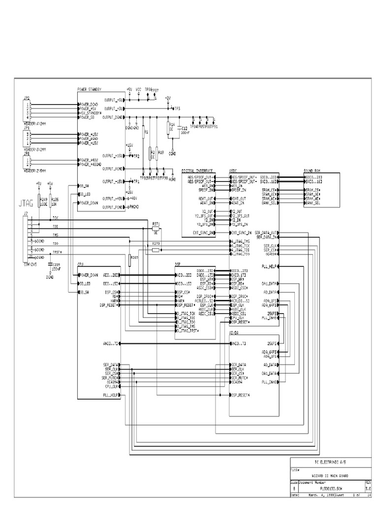Schematics Mainboard Pc13001 30 | PDF