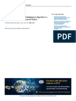 Application of Artificial Intelligence Algorithm in Visual Guidance of Industrial Robot