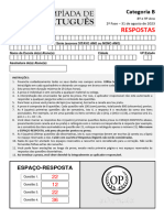 Categoria B - 2 Fase (Com Resposta)