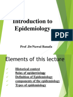 Epidemiology (Introduction)