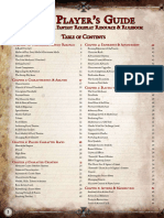 WFRP Playerguide Contents