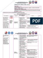 Matriz de Planificacion Anual