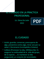 El Cuidado en La Practica Profesional