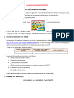 Proyecto Medios de Transporte 5 Años'