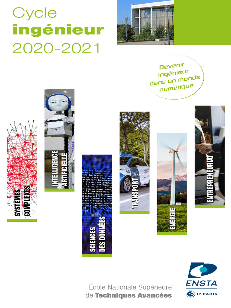 Formation d'ingénieur à l'ENSTA Paris | PDF | Ingénieur | Science