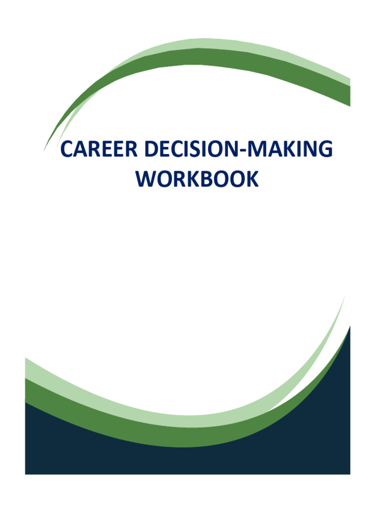 Career Decision-Making Workbook | PDF | Aircraft | Engineer
