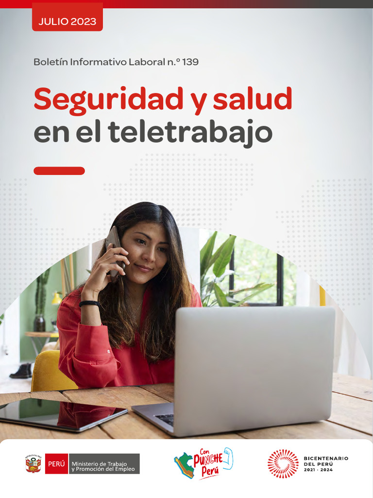 Seguridad y Salud en El Teletrabajo | PDF | Derecho laboral | Seguridad ...