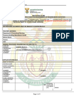 Bid Document For DD540PM Mu20k Backpack