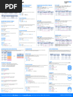 SQL Basics Cheat Sheet Ledger