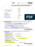 Touchstone 3 - 2nd Edition Quiz Unit 3 Answer