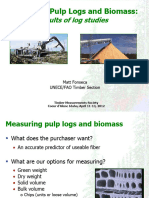 Measuring Pulp Logs