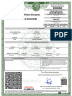 Acta Nacimiento