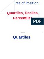 Sec 4 Quartiles & Percentiles