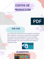 Costos de Produccion