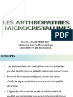 Arthropathies Microcristallines