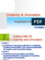 Creativity & Innovation in Business