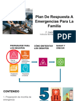 Preparación Familiar en Emergencias