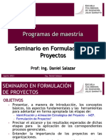 Seminario de Formulacion de Proyectos