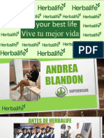 Historia Andrea Blandon - Maestra de Ceremonia