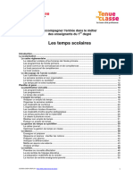 Accompagner L'entrée Dans Le Métier Des Enseignants Du 1er Degré - Les Temps Scolaires