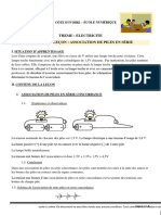 PC 5eme - L3 - Association de Piles en Serie