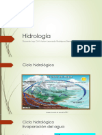 Ciclo Hidrológico y Cuenca Hidrográfica