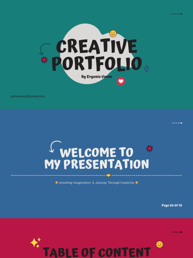 Creative Portfolio - Evgenia Vovou | PDF