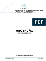 RECEPÇÃO