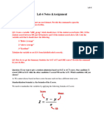 Lab 6 Notes + Practice Assignment