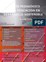 Proyecto Pedagógico para La Educación en Desarrollo Sostenible