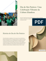 Dia de Sao Patricio Uma Celebracao Vibrante Da Cultura Irlandesa
