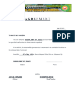 Agreement - For Merge