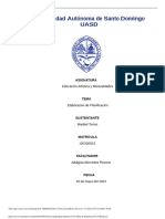 Tarea Individual Elaboraci N de Planificaci N