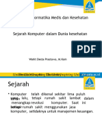 Pengantar Informatika Medis Kesehatan