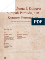 Sejarah Kel.5 PD I, Kongres Sumpah Pemuda Dan Kongres Perempuan