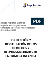 Protección y Restauración de Los Derechos y Responsabilidades de La Primera Infancia