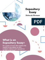 Teach Me!!! Ela Expository Essay