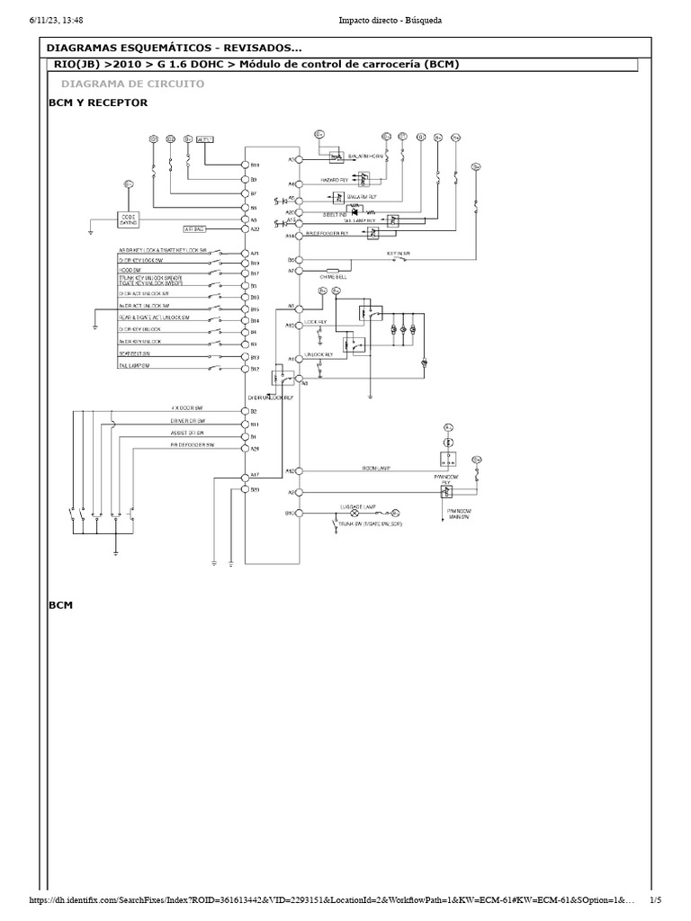 Ecm Pinout PDF Ingenieria Eléctrica Equipo eléctrico