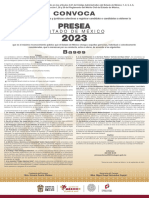 Convocatoria Presea Estado de Mexico 2023