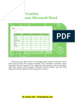 Bab 3 Tabel Dan Gambar Pada Program Microsoft Word