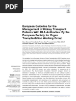 European Guidelines Transplantation