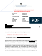 Perfilacion Criminal en Desaparecidos