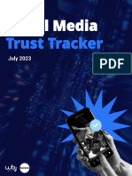 Social Media Trust Tracker July 2023 Report