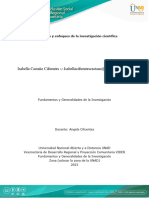 Anexo 4 Formato de Entrega Paradigmas y Enfoques - Isabella Castaño Cifuentes de La Investigación Científica