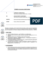 INFORME N.º 000126-2021-SUNAT/3G0520: Informe de Avalúo de Mercancías Incautadas Tacna, 06 de Marzo de 2021