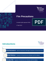 Niall Whelton, Brid McGoldrick and Gordon Ellis - Fire Precautions - A Resident's Rights Approach - HIQA